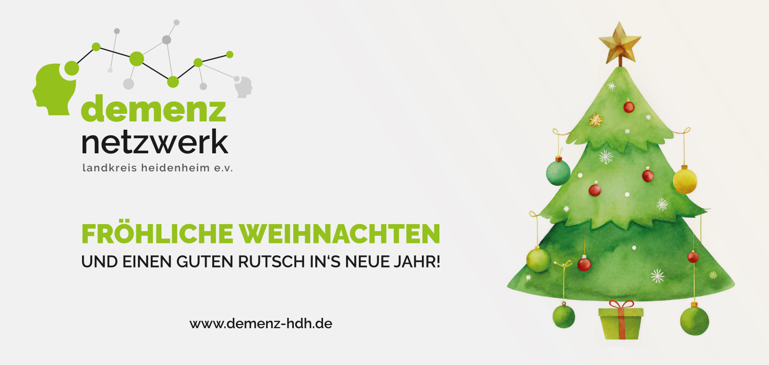 demenz netzwerk heidenheim – Fröhliche Weihnachten und einen guten Rutsch ins neue Jahr!